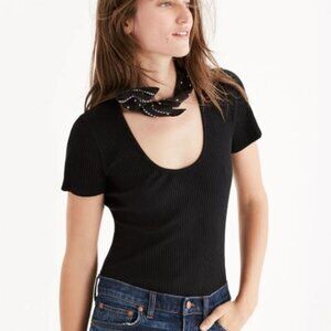 Madewell Cameo Scoop Rib Bodysuit